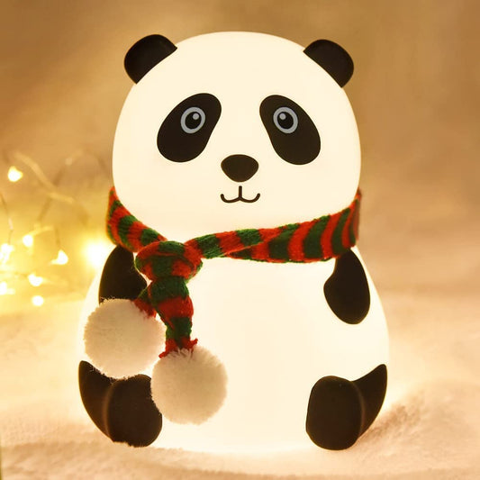 Silicone Panda Touch LED Lamp Night